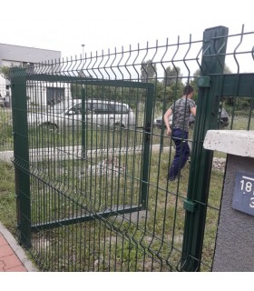 Panel 3D Zelený 250cm drát 4mm oko 50x200mm