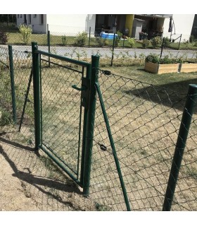 Branka ocel. zelená š.100cm Celovýplet