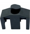 Příchytka PVC pro panely 3D - barva černá