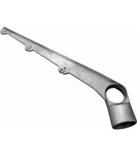 Bavolet na kulatý sloupek průměr 48 mm, jednostranný, ZN