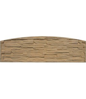 Betonová deska radius barevná 200x50x4,5cm