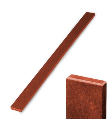 Recyklátová plotovka cihlová rovná