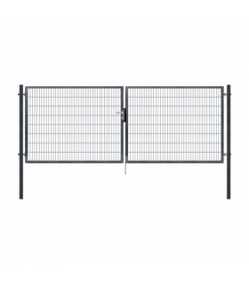 Brána PILOFOR SUPER dvoukřídlá, 4090mm, Zn+RAL 7016